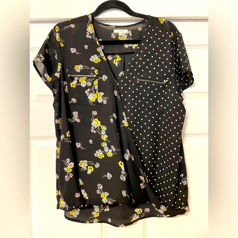Maurice’s multi colored blouse
